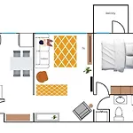 Appartement Lovely Two-room With Balcony Near Bus- And Railwaystation